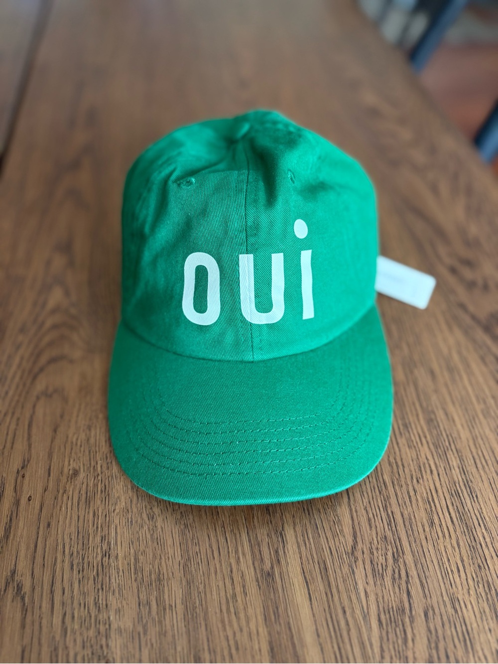 NWT Clare V Oui Baseball Cap- Green